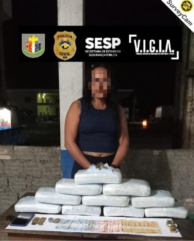 Mulher estrangeira é presa dentro de ônibus com maconha procedente do Amazonas