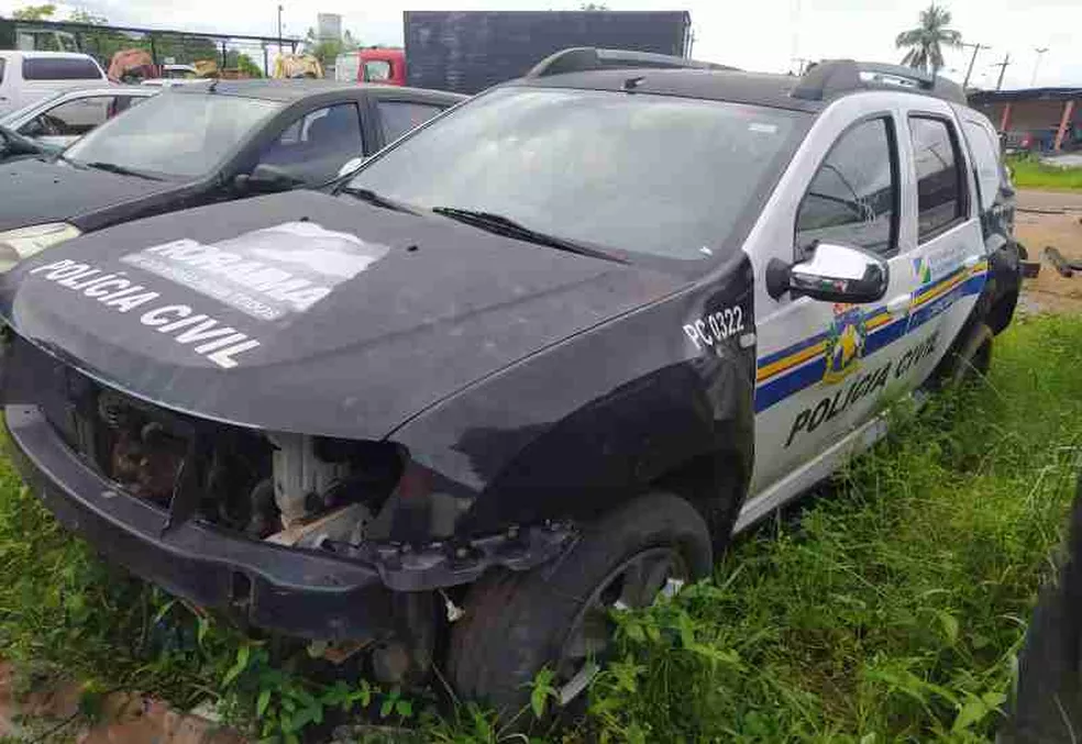 Polícia Civil leiloa viaturas sem utilidade para a corporação em Roraima