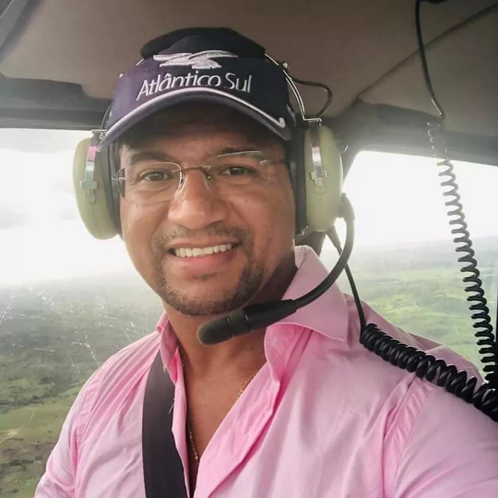 Piloto paraibano que morreu em acidente aéreo teve infarto antes da queda