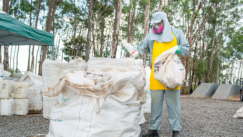 Prefeitura disponibiliza pontos para recolhimento de embalagens vazias de defensivos agrícolas