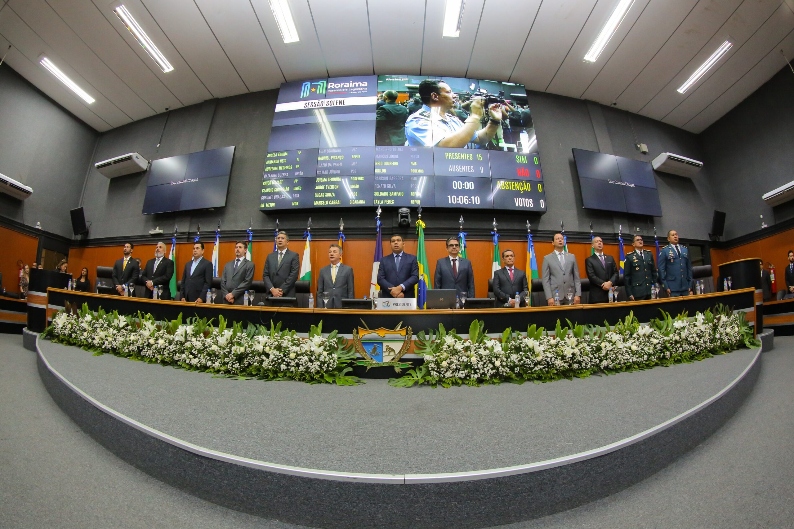 Chefes dos Poderes destacam união entre as instituições durante abertura do Ano Legislativo