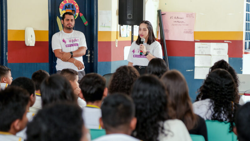 Procuradoria Especial da Mulher segue ciclo de palestras sobre violência doméstica para alunos da rede estadual