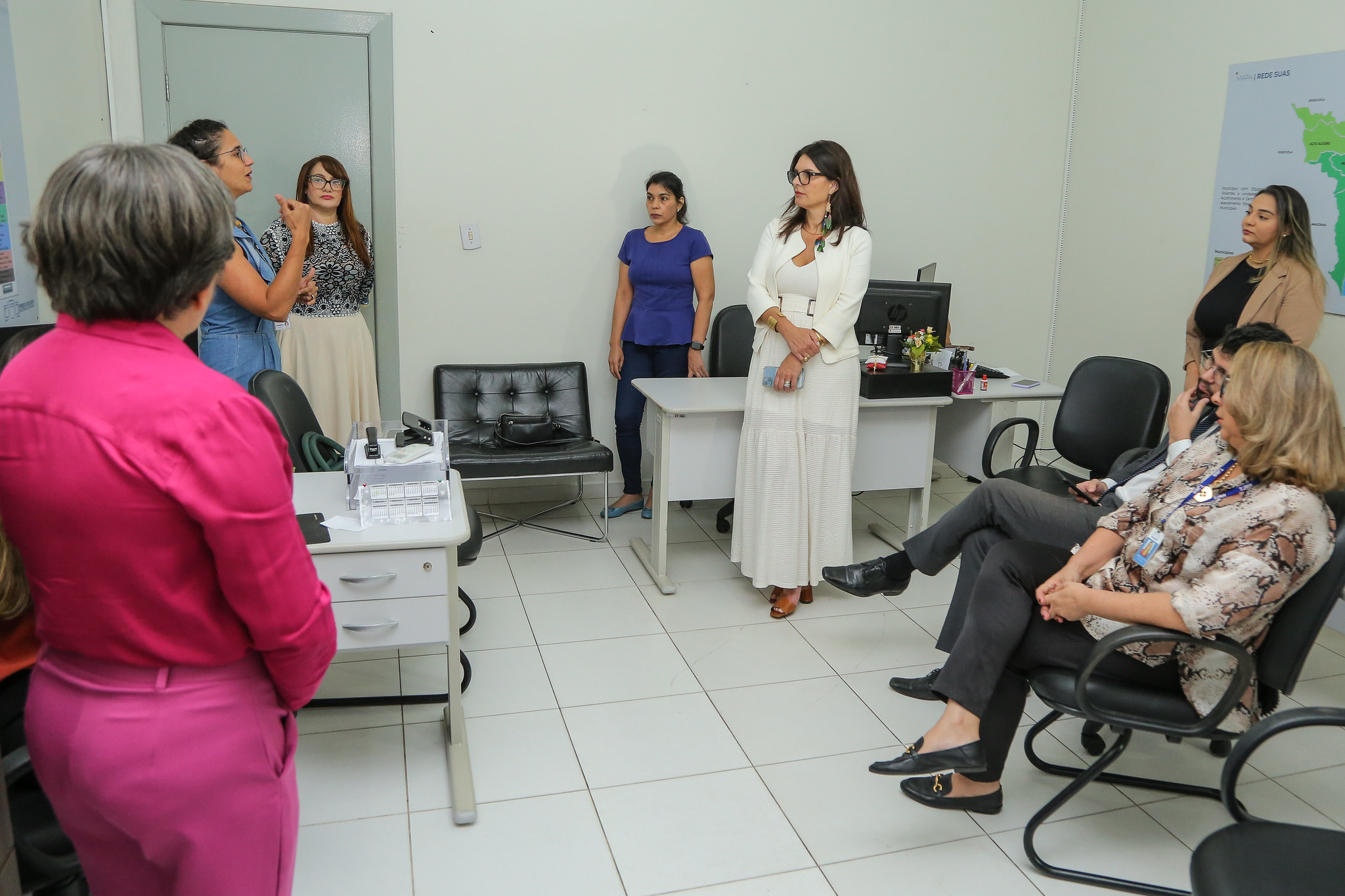 Juíza do CNJ visita Escritório Social e destaca parceria com Assembleia Legislativa