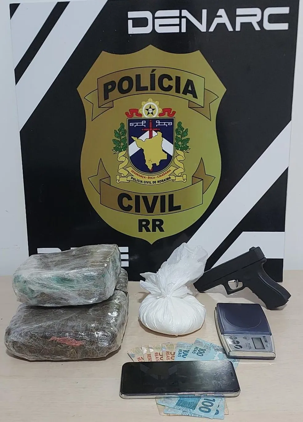 Garimpeiro é preso por tráfico de drogas com cerca de 2kg de skunk