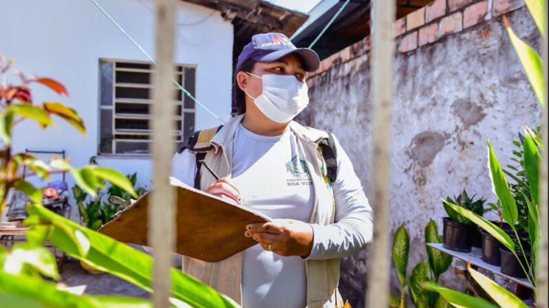 Primeiro levantamento do ano apresenta Boa Vista com médio risco para epidemia de dengue, zika e chikungunya