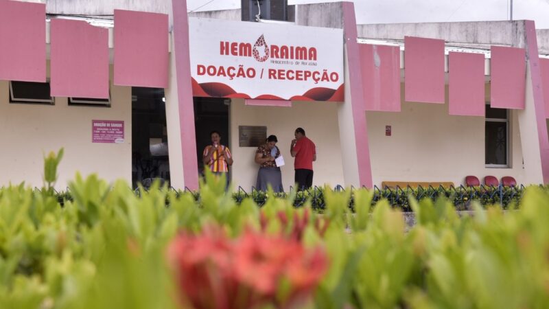 Hemoraima faz campanhas neste fim de semana para aumentar estoque de sangue e captar doadores de medula