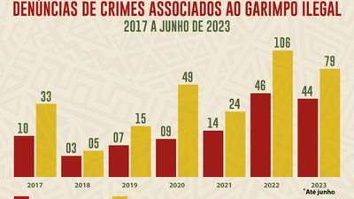 Quase 80 pessoas são denunciadas pelo MPF em 2023 por envolvimento com garimpo ilegal em Roraima