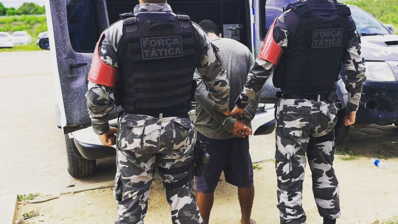 Foragido da Justiça por homicídio, furto e ameaça é preso pelo Bope na zona Oeste de Boa Vista