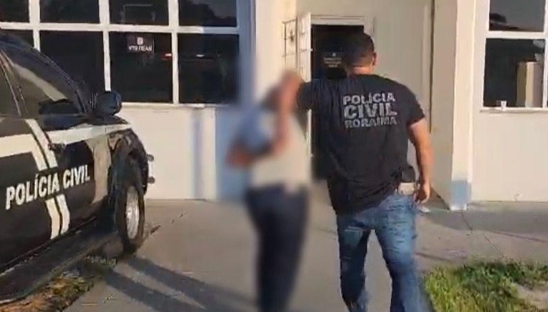 Homem acusado de violência doméstica é preso por agentes da Deam em hotel do bairro São Vicente, zona Sul de Boa Vista