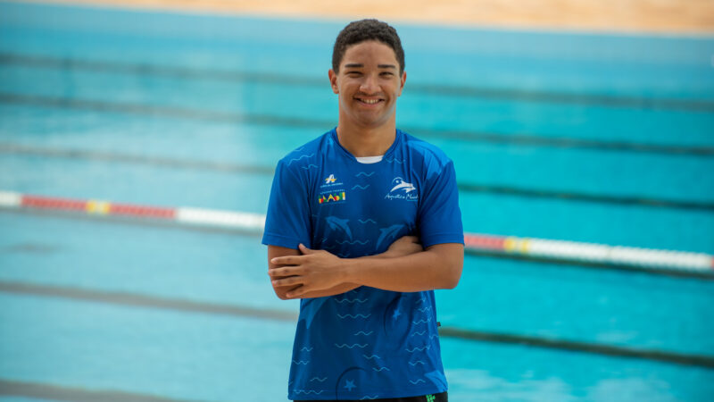 Nadador paratleta de Boa Vista é convidado para participar de evento em São Paulo