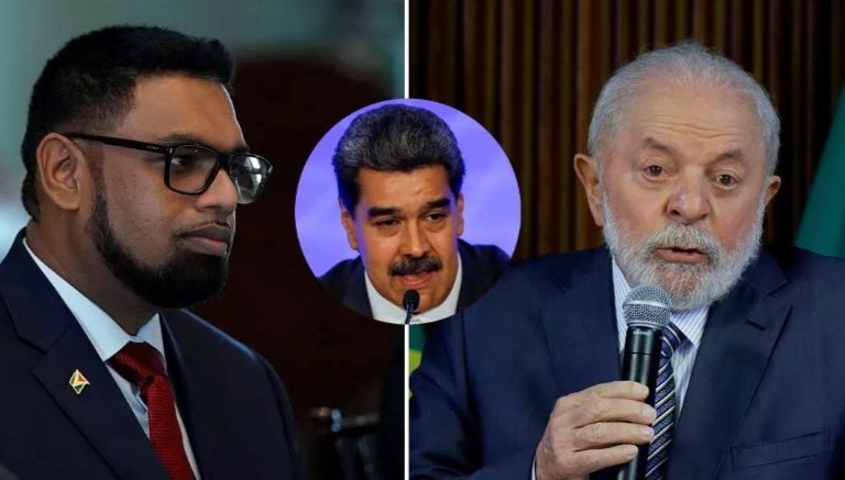 Presidentes de Venezuela e Guiana devem se reunir quinta-feira; Lula é convidado