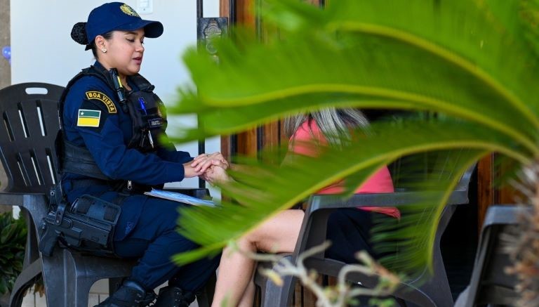 Patrulha Maria da Penha segue na linha de frente contra violência doméstica em Boa Vista