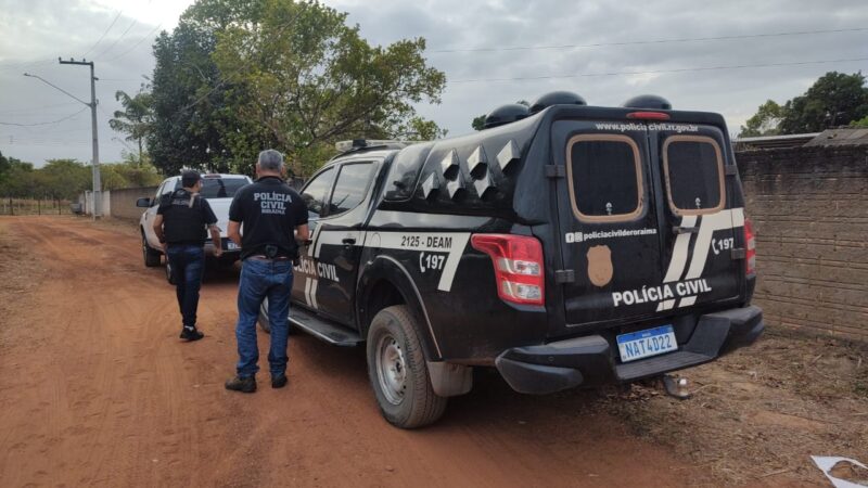 Polícia Civil cumpre mandados e três homens são presos por violência doméstica em Boa Vista