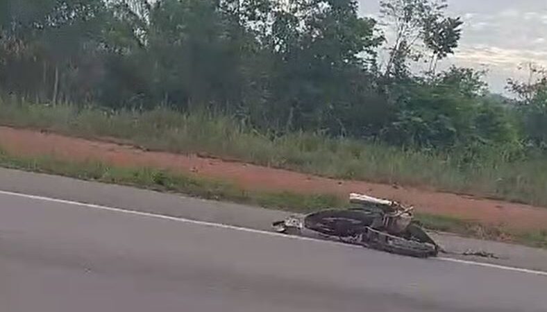 Motociclista morre em colisão com carro conduzido por motorista bêbado em Roraima por jovem bêbado no Sul de Roraima