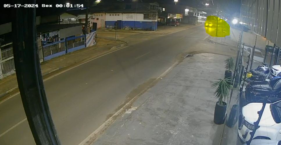 Motociclista morre ao passar ao lado de picape em avenida de Boa Vista