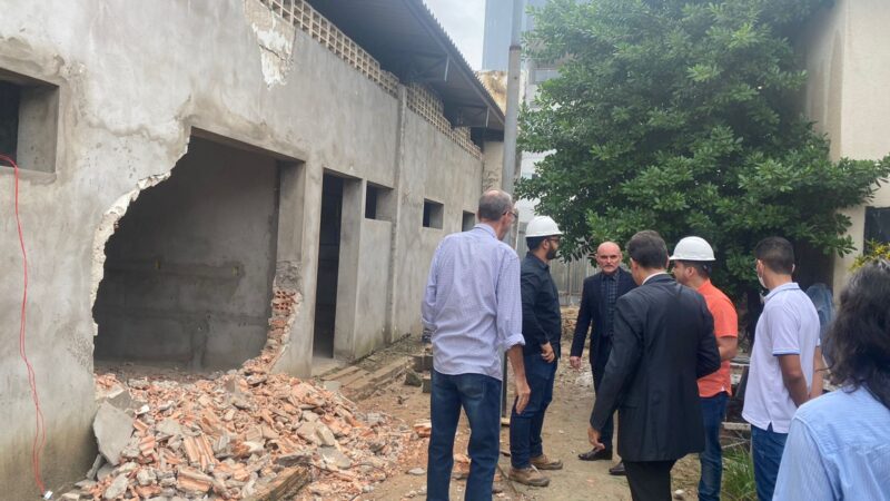 Ministério Público acompanha inspeção judicial nas obras do Hospital Geral de Roraima