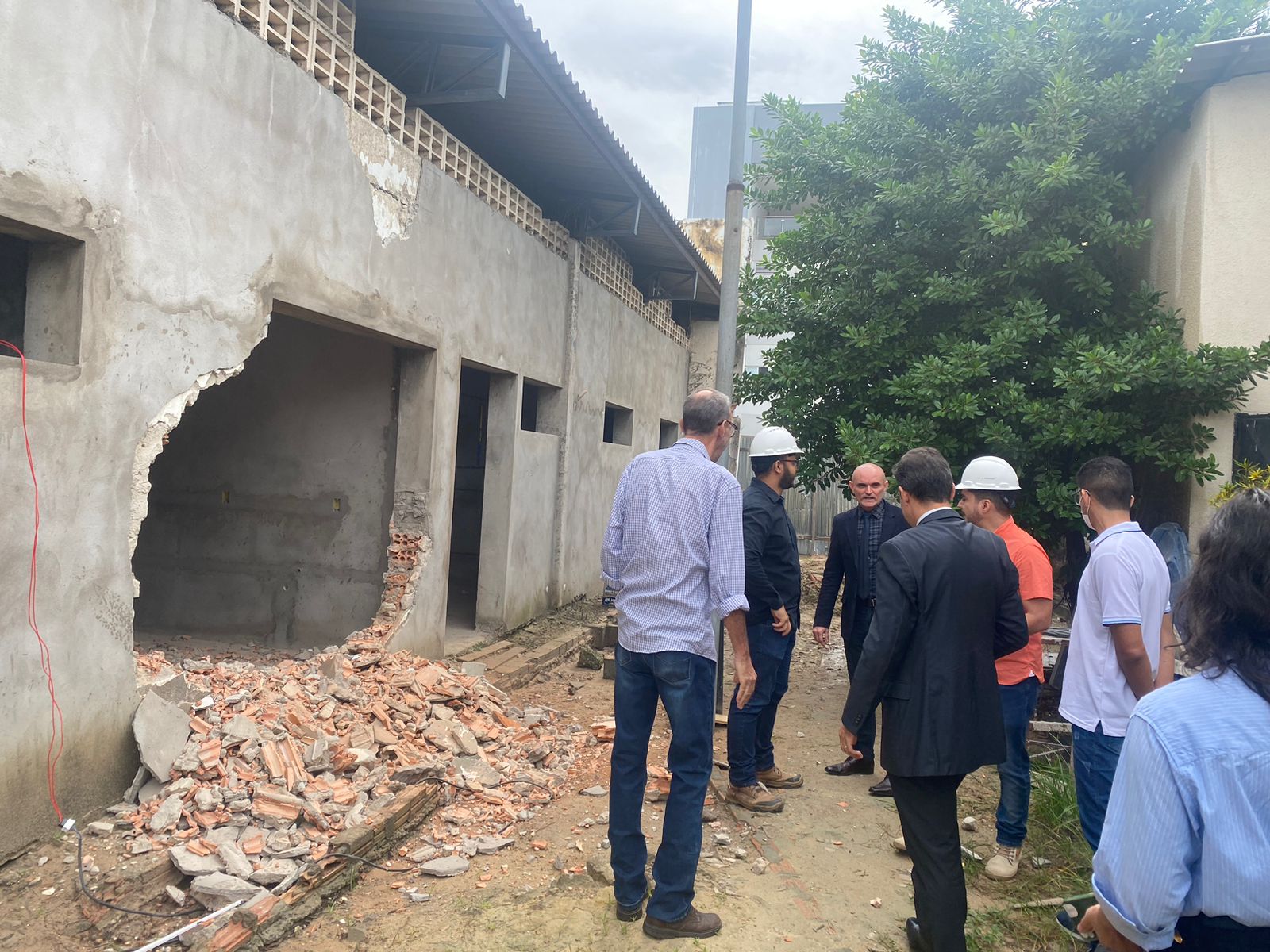 Ministério Público acompanha inspeção judicial nas obras do Hospital Geral de Roraima