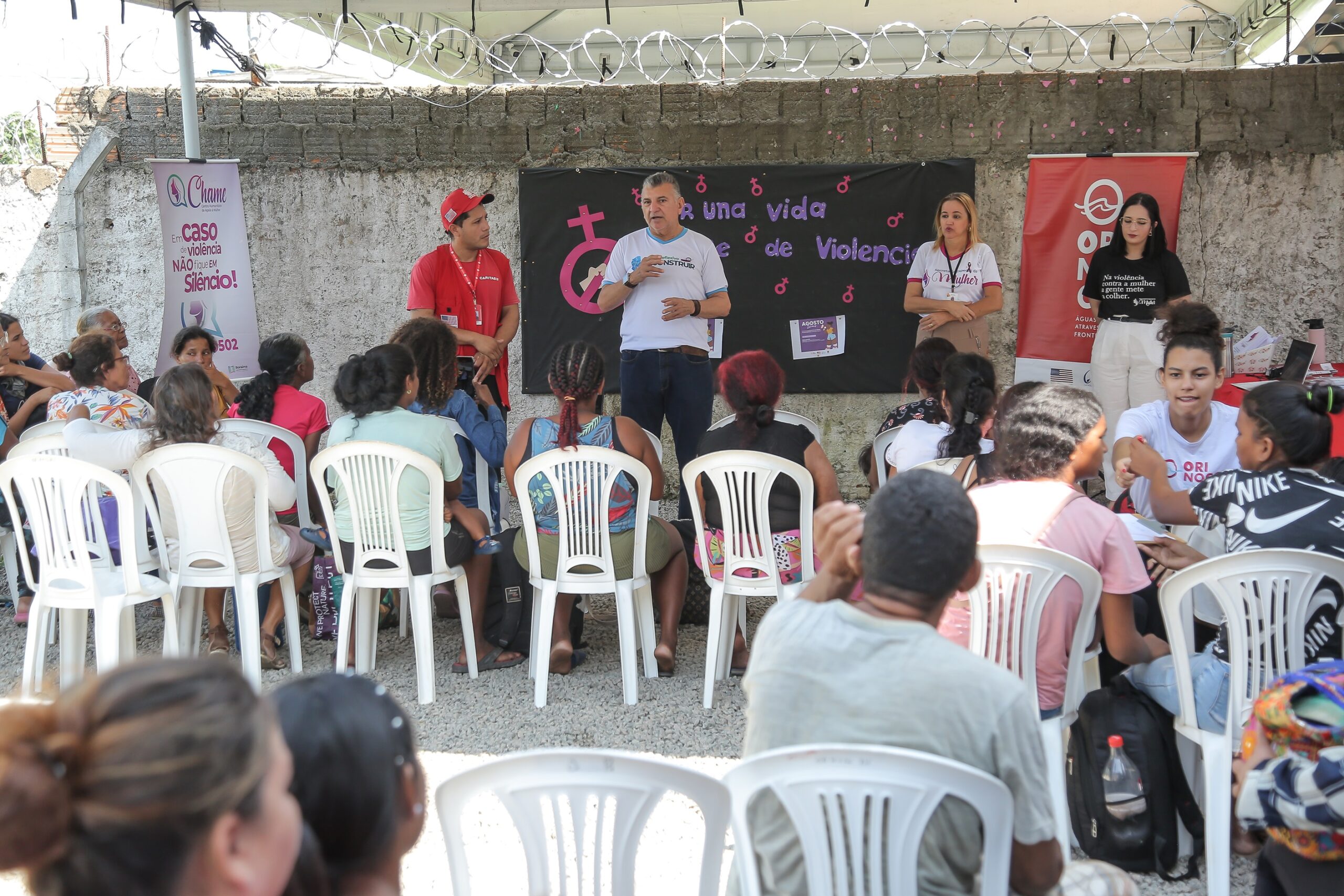 Secretaria Especial da Mulher orienta migrantes durante evento em parceria com Cáritas Brasileira