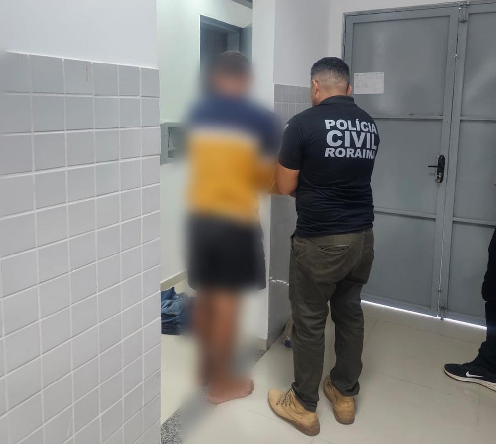 Jovem é preso suspeito de matar atual namorado da ex em Caracaraí