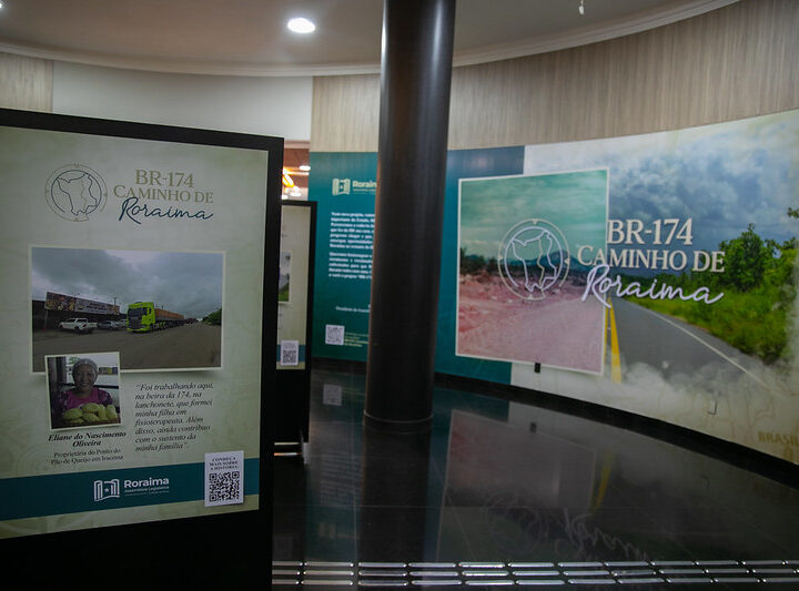 ALE-RR abre exposição fotográfica e exibe equipamentos históricos que marcaram a construção da BR-174