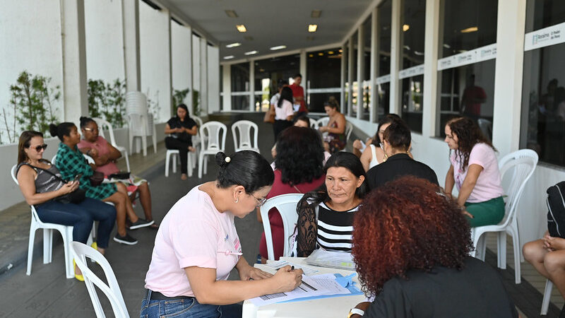 Mulher busca atendimento em ação da ALE-RR após ficar 25 anos sem realizar exames preventivos