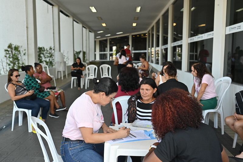 Mulher busca atendimento em ação da ALE-RR após ficar 25 anos sem realizar exames preventivos