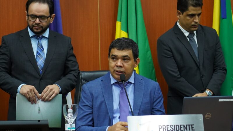 Soldado Sampaio é eleito presidente da Assembleia Legislativa de Roraima