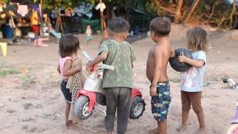 Indígenas vivem há três anos em acampamento improvisado em Boa Vista e buscam apoio da DPE-RR