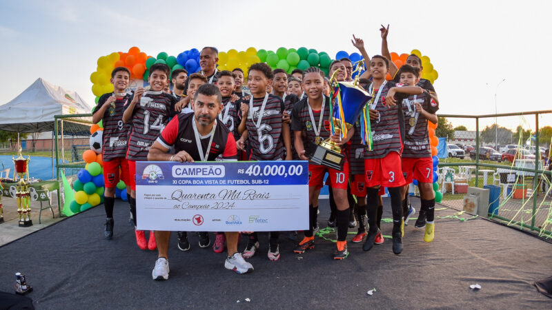 Santiago, Elite Roraimense e Flamengo Roraima são os campeões da Copa Boa Vista de Futebol Amador 2024