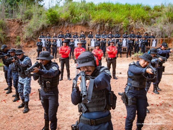 Guardas Municipais de Boa Vista recebem capacitação para uso de novos armamentos