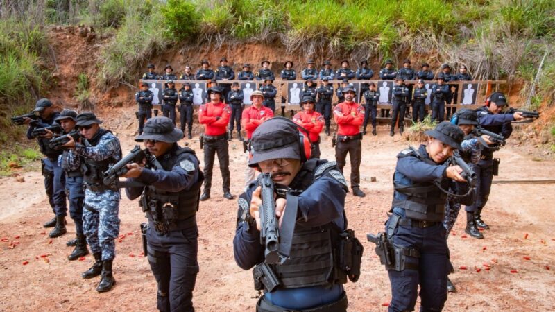 Guardas Municipais de Boa Vista recebem capacitação para uso de novos armamentos