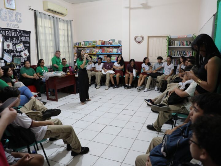 Programa da DPE-RR aborda mediação de conflitos e combate ao bullying com alunos da Escola Euclides da Cunha