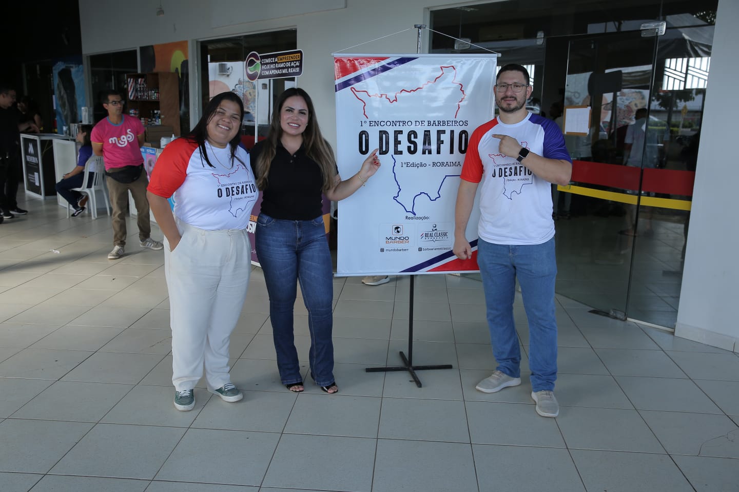 Escolegis marca presença em evento que impulsiona o setor de barbearia em Boa Vista
