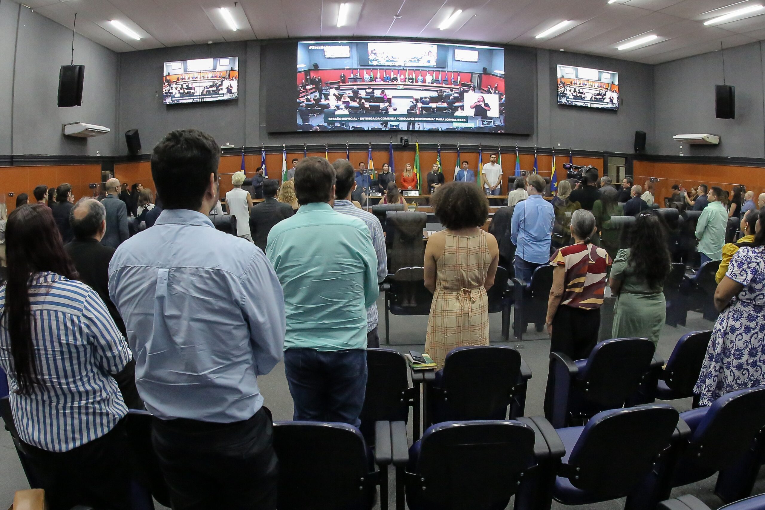 Jornalistas são homenageados com Comenda Orgulho de Roraima