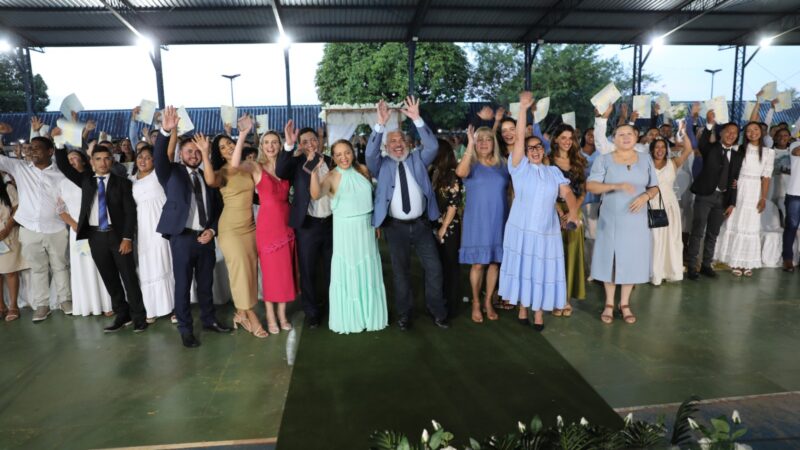 Casamento coletivo da DPE-RR e parceiros celebra união de 50 casais em Rorainópolis