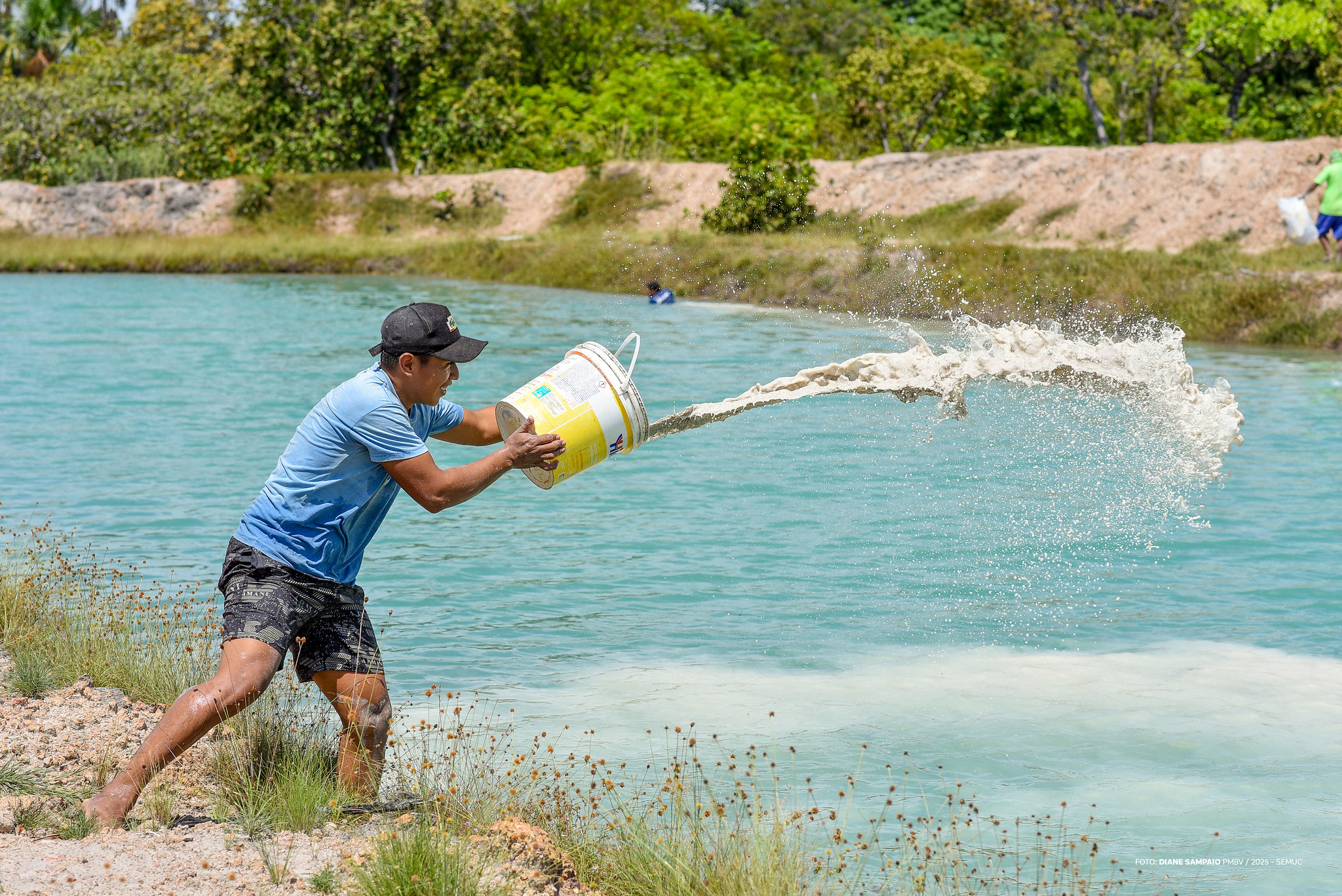 Projeto de piscicultura avança e chega à comunidade indígena São Marcos