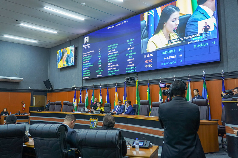 ALERR fará reuniões de comissões para análise de vetos e projetos de lei