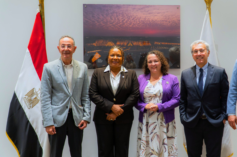 Ministra da Cultura representa o Brasil na inauguração do Grande Museu Egípcio