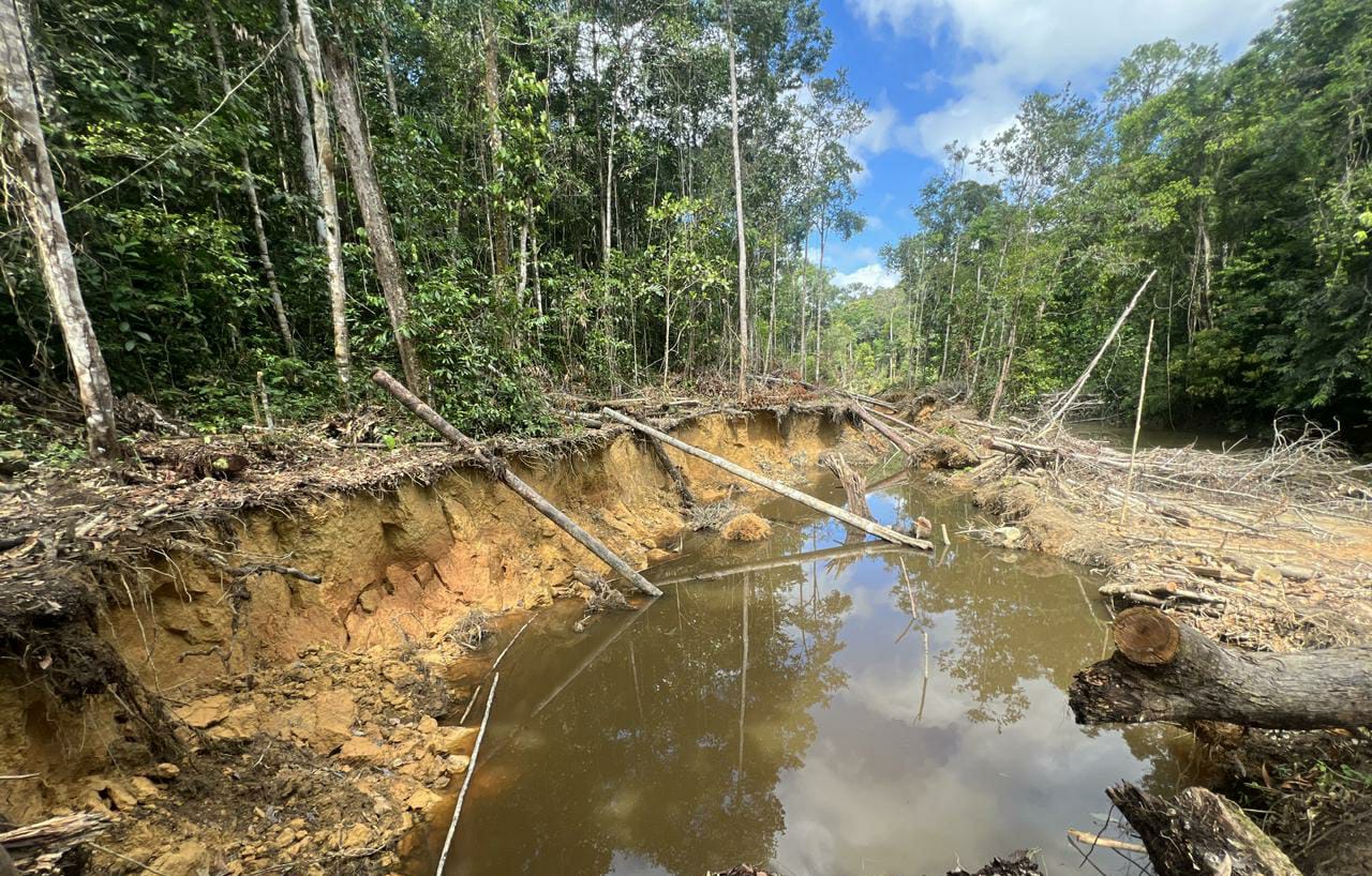 Operação Aracaçá interdita pista e desarticula estrutura de garimpo ilegal